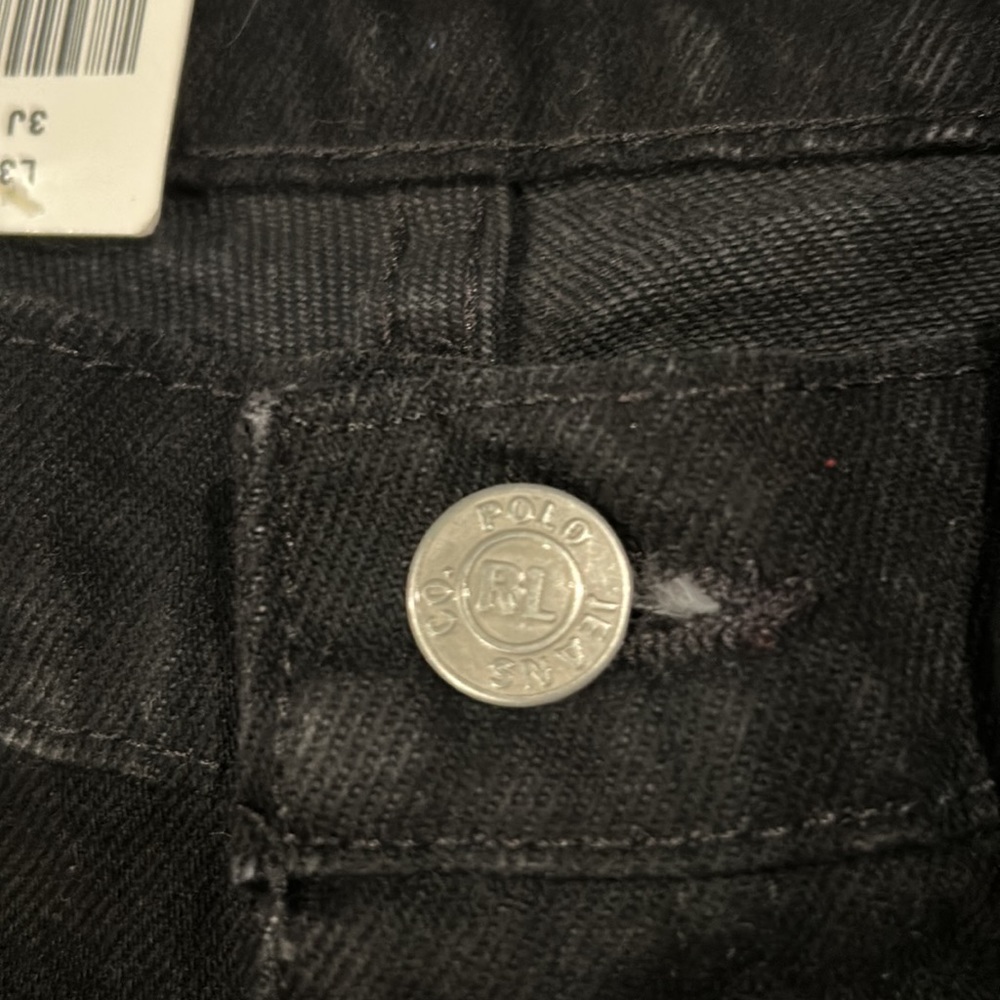 NWT Polo Jeans Company Ralph Lauren Black Saturday Jean 14x31 Vintage - Picture 11 of 16